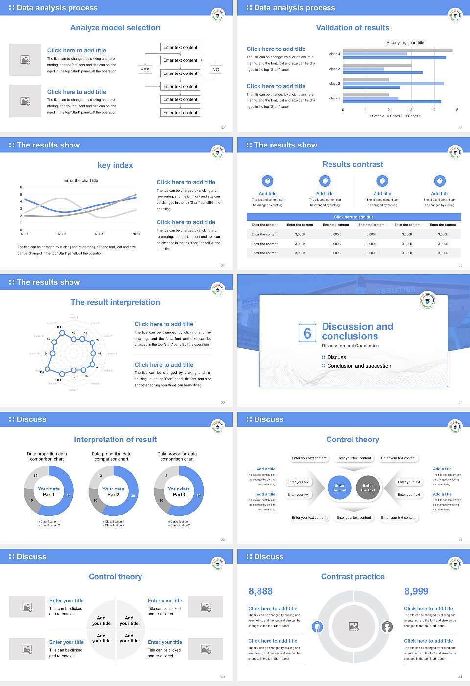 Sri Satya Sai University of Technology & Medical Sciences Graduation Thesis Defense PPT Template16:9 ratio PPT effect preview image5