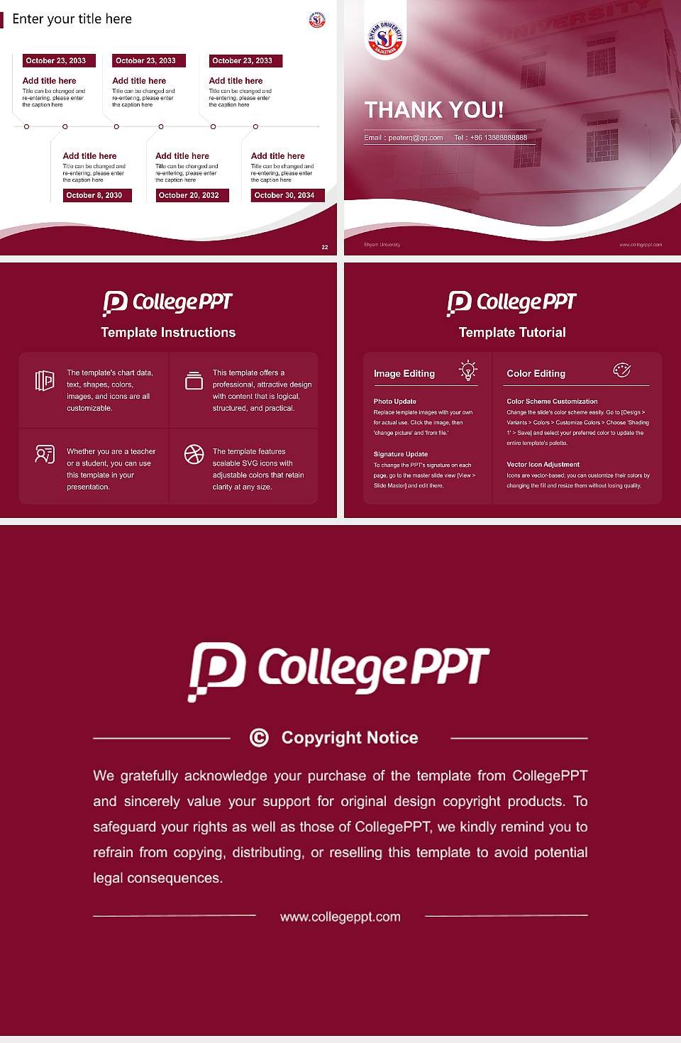 Shyam University Lecture Sharing and Networking Event PPT Template4:3 ratio PPT effect preview image4