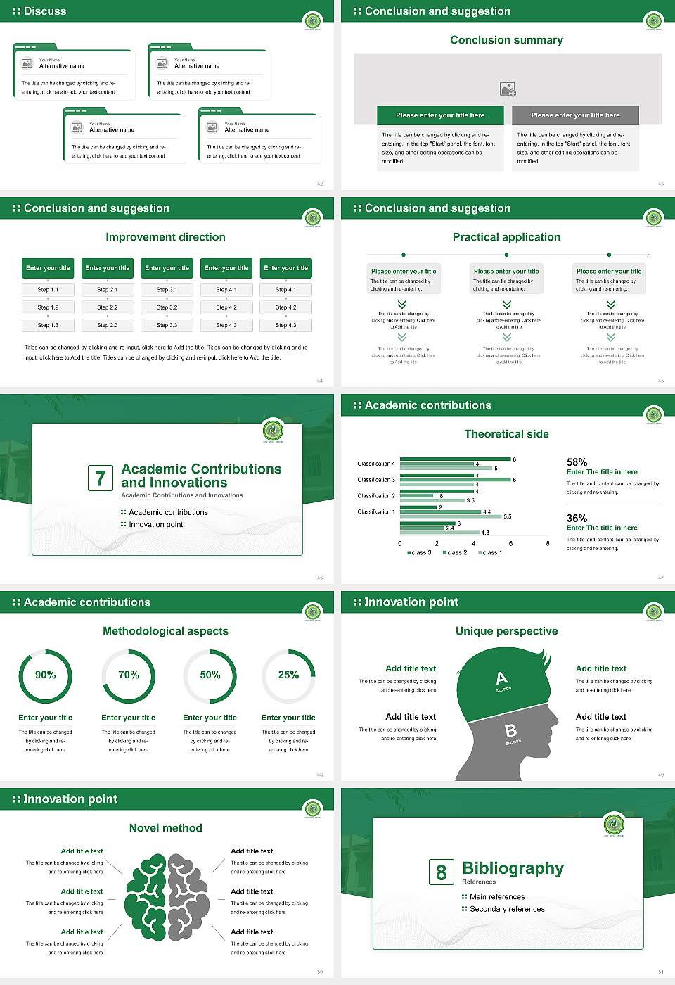 Swami Keshwanand Rajasthan Agricultural University Graduation Thesis Defense PPT Template16:9 ratio PPT effect preview image6
