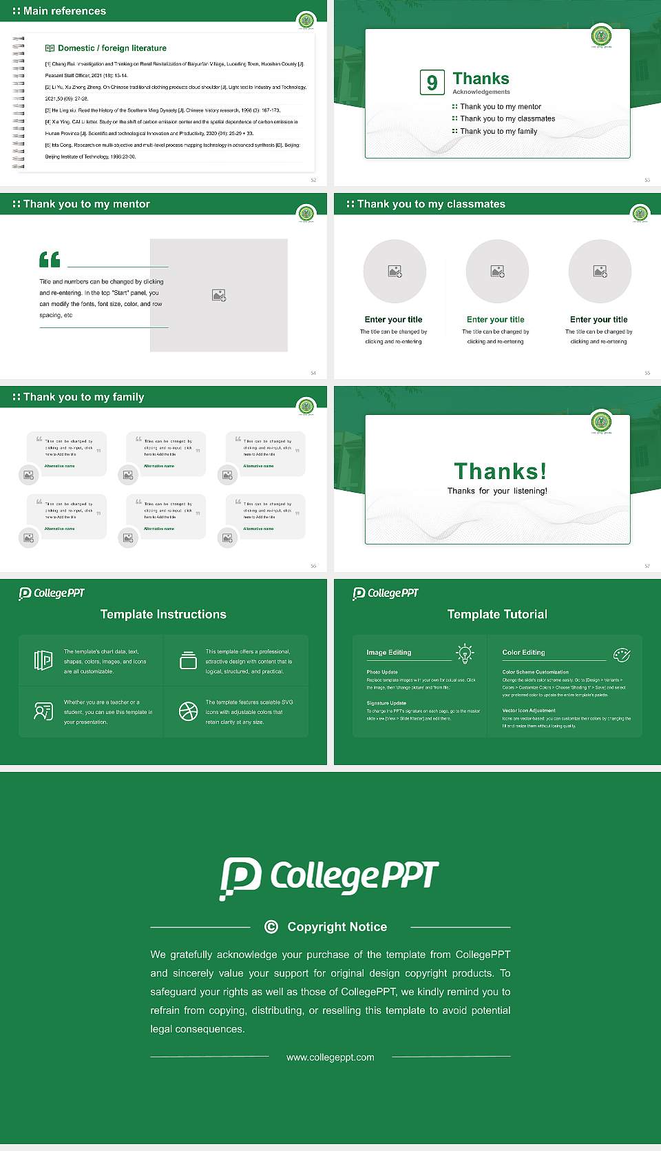 Swami Keshwanand Rajasthan Agricultural University Graduation Thesis Defense PPT Template16:9 ratio PPT effect preview image7