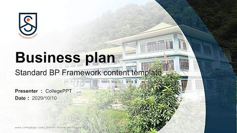 Sikkim Alpine University Competition/Entrepreneurship Contest PPT Template