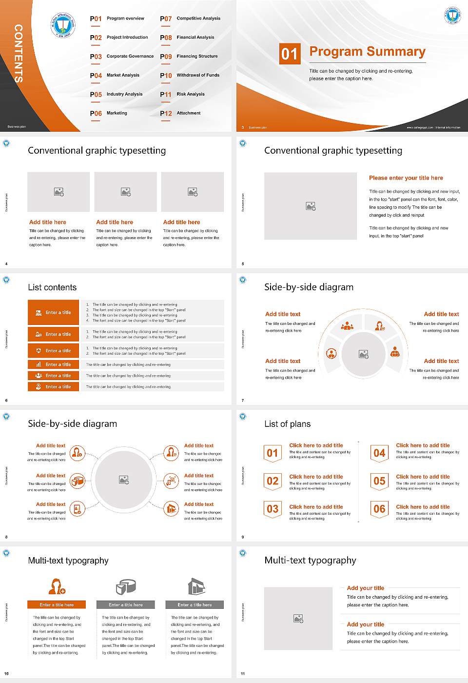 Sri Venkateswara Vedic University Competition/Entrepreneurship Contest PPT Template16:9 ratio PPT effect preview image2