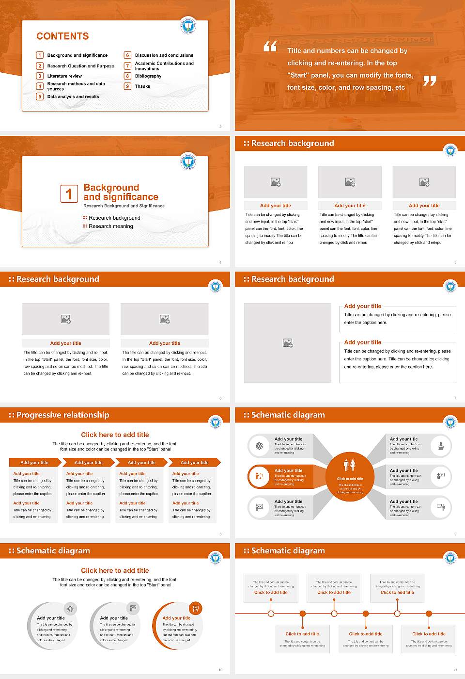 Sri Venkateswara Vedic University Graduation Thesis Defense PPT Template16:9 ratio PPT effect preview image2
