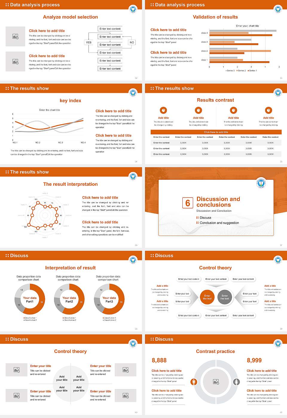 Sri Venkateswara Vedic University Graduation Thesis Defense PPT Template16:9 ratio PPT effect preview image5