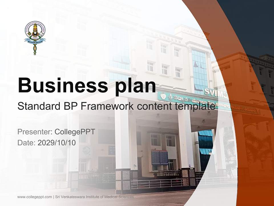 Sri Venkateswara Institute of Medical Sciences Competition/Entrepreneurship Contest PPT Template4:3 ratio PPT effect preview image9