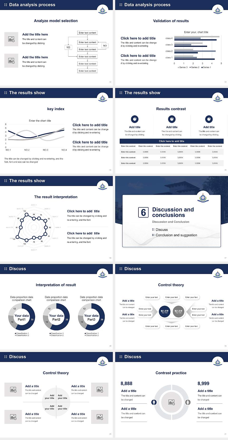 Spicer Adventist University Graduation Thesis Defense PPT Template4:3 ratio PPT effect preview image5