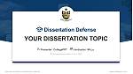 Sri Venkateswara University Disputation Powerpoint Vorlage