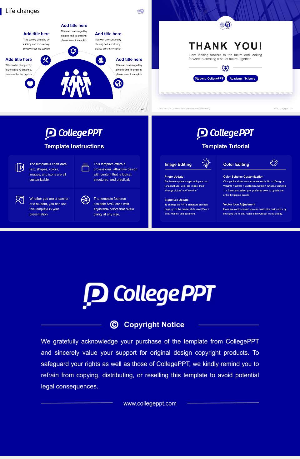 Smt. Nathibai Damodar Thackersey Women’s University National Scholarship Defense PPT Template4:3 ratio PPT effect preview image4