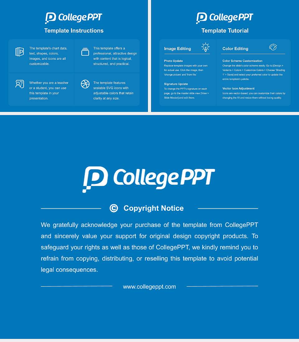 Sikkim University Course/Courseware Creation PPT Template4:3 ratio PPT effect preview image5