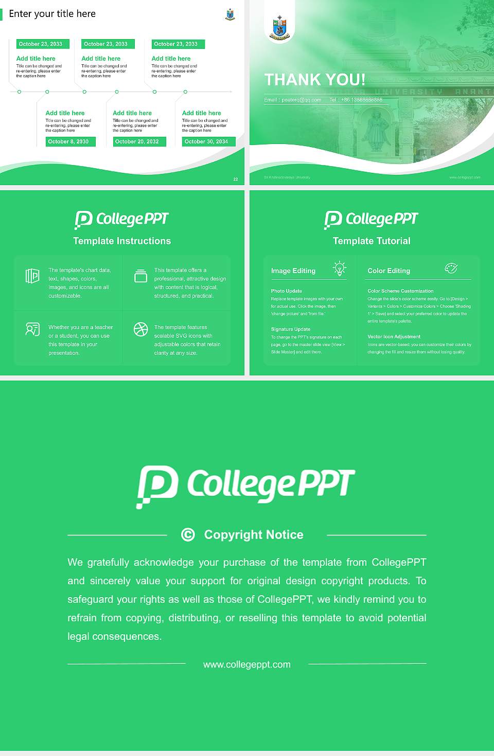 Sri Krishnadevaraya University Lecture Sharing and Networking Event PPT Template4:3 ratio PPT effect preview image4