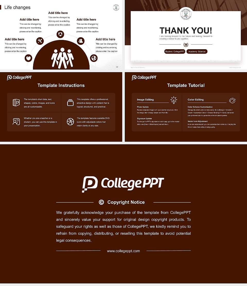 Sindhu Central University National Scholarship Defense PPT Template16:9 ratio PPT effect preview image4