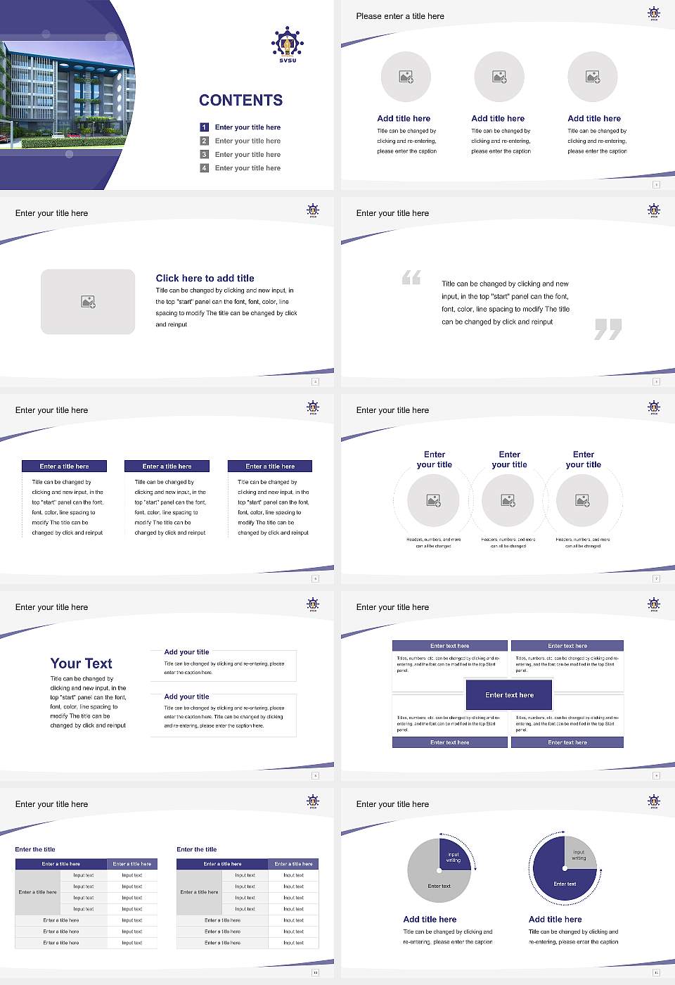 Shri Vishwakarma Skill University Course/Courseware Creation PPT Template16:9 ratio PPT effect preview image2
