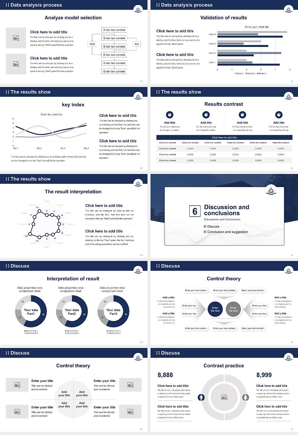 Spicer Adventist University Graduation Thesis Defense PPT Template16:9 ratio PPT effect preview image5