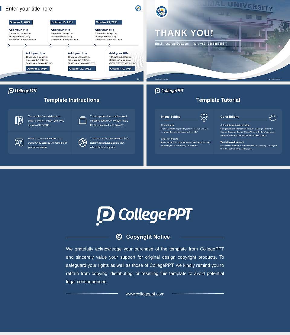 Surajmal University Lecture Sharing and Networking Event PPT Template16:9 ratio PPT effect preview image4