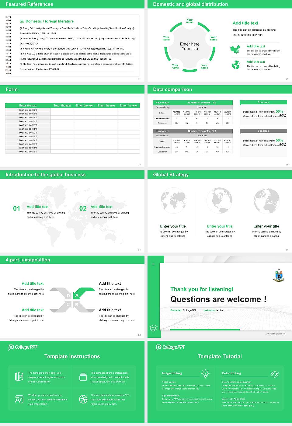 Sri Krishnadevaraya University Thesis Proposal/Graduation Defense PPT Template16:9 ratio PPT effect preview image4