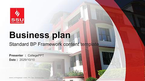 Sri Sai University Competition/Entrepreneurship Contest PPT Template