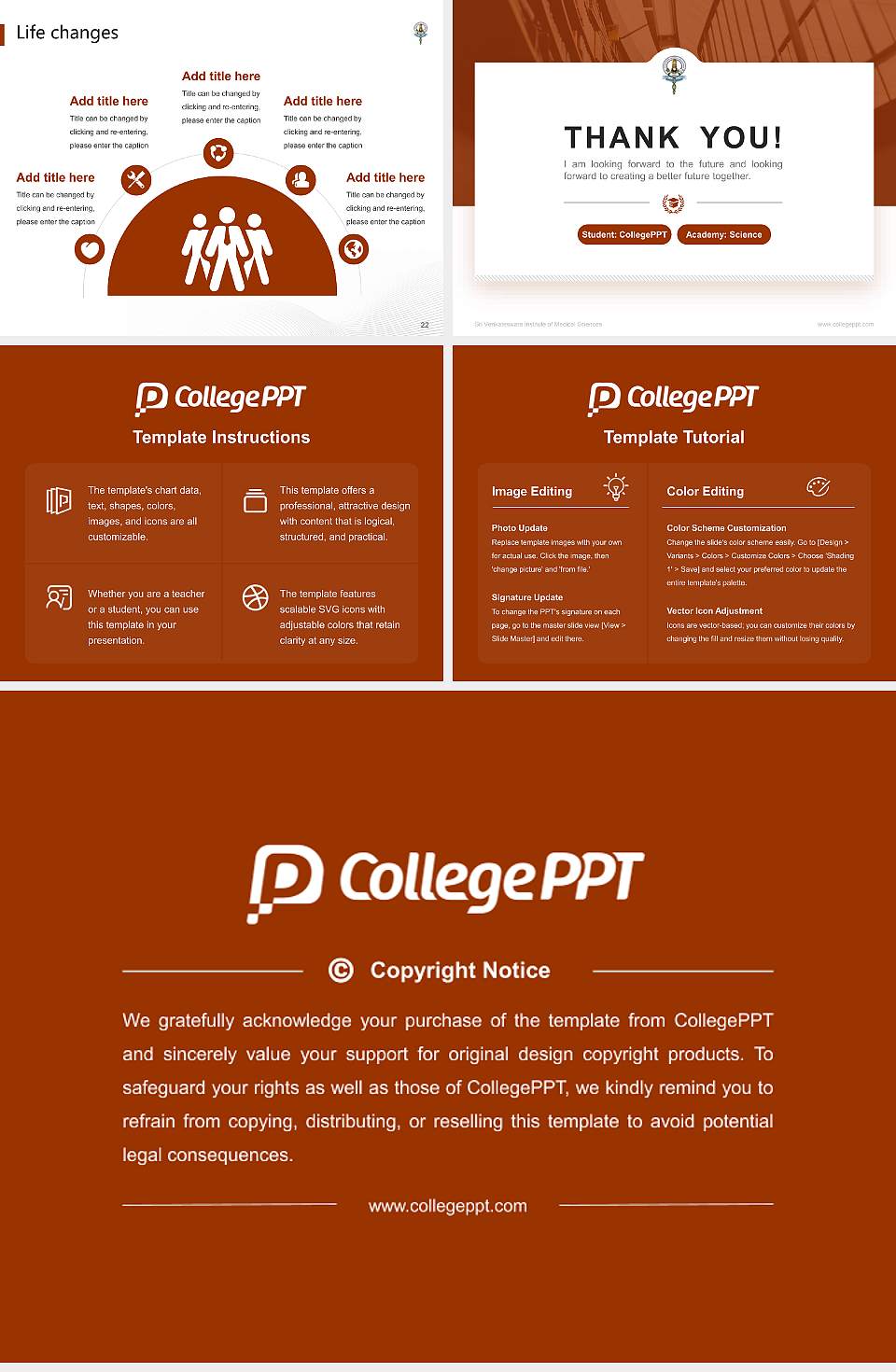 Sri Venkateswara Institute of Medical Sciences National Scholarship Defense PPT Template4:3 ratio PPT effect preview image4