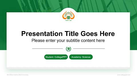 Shri Mata Vaishno Devi University National Scholarship Defense PPT Template