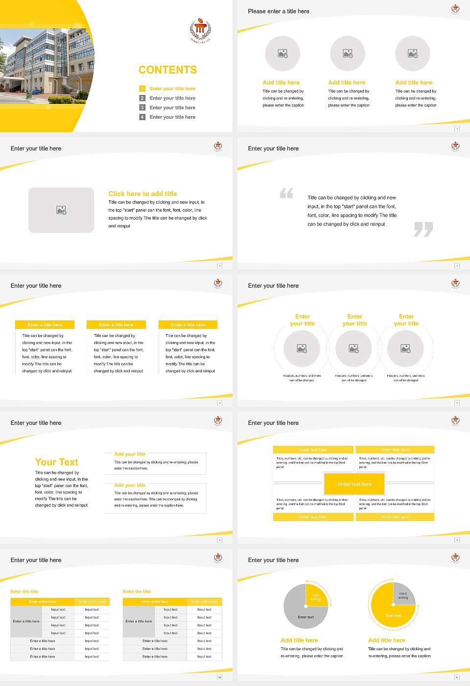 Sikkim Manipal University Course/Courseware Creation PPT Template16:9 ratio PPT effect preview image2