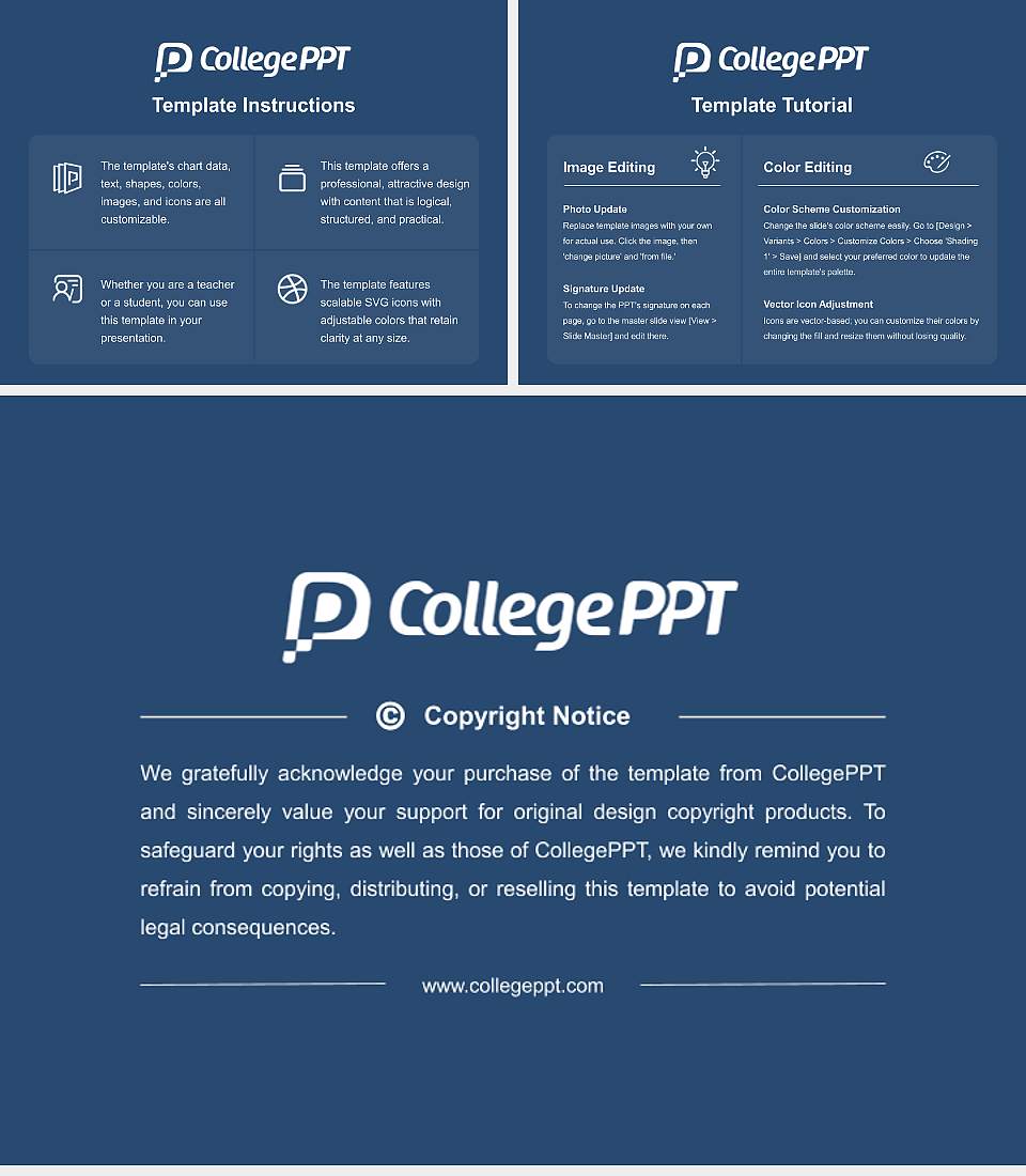 Surajmal University Course/Courseware Creation PPT Template4:3 ratio PPT effect preview image5