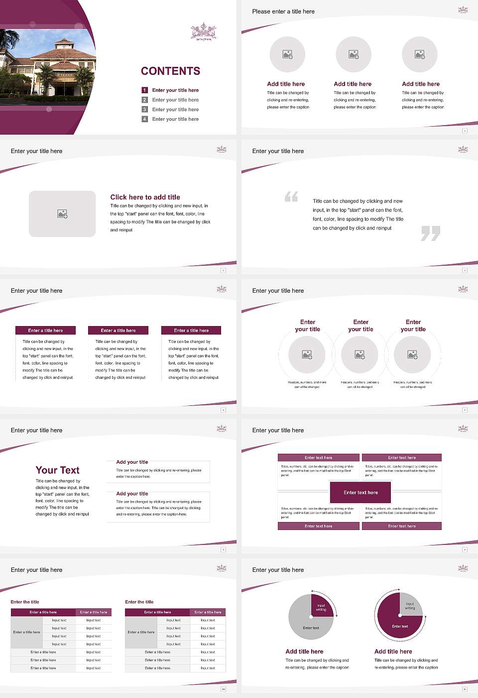 Sree Sankaracharya University of Sanskrit Course/Courseware Creation PPT Template16:9 ratio PPT effect preview image2