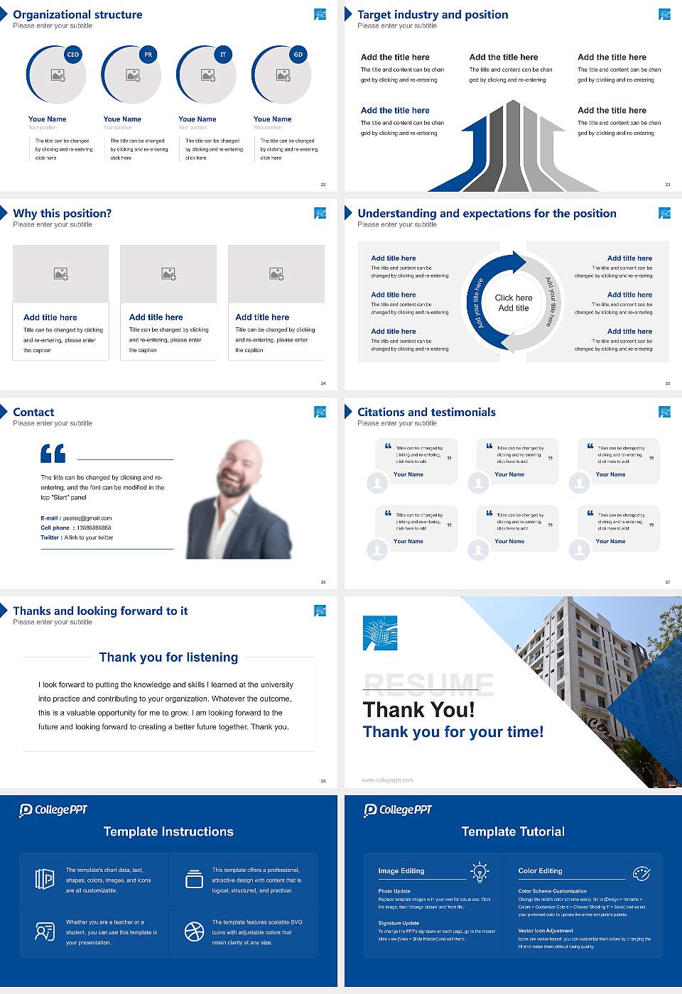 Sri Aurobindo University Resume PPT Template16:9 ratio PPT effect preview image4