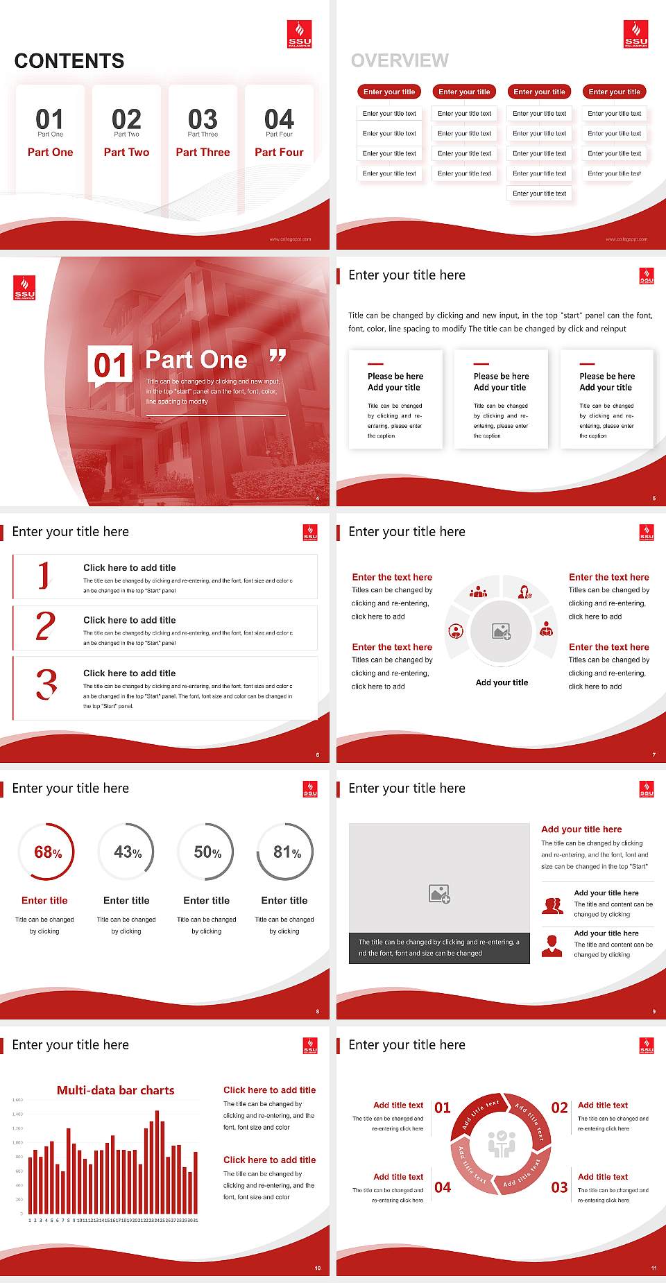 Sri Sai University Lecture Sharing and Networking Event PPT Template4:3 ratio PPT effect preview image2