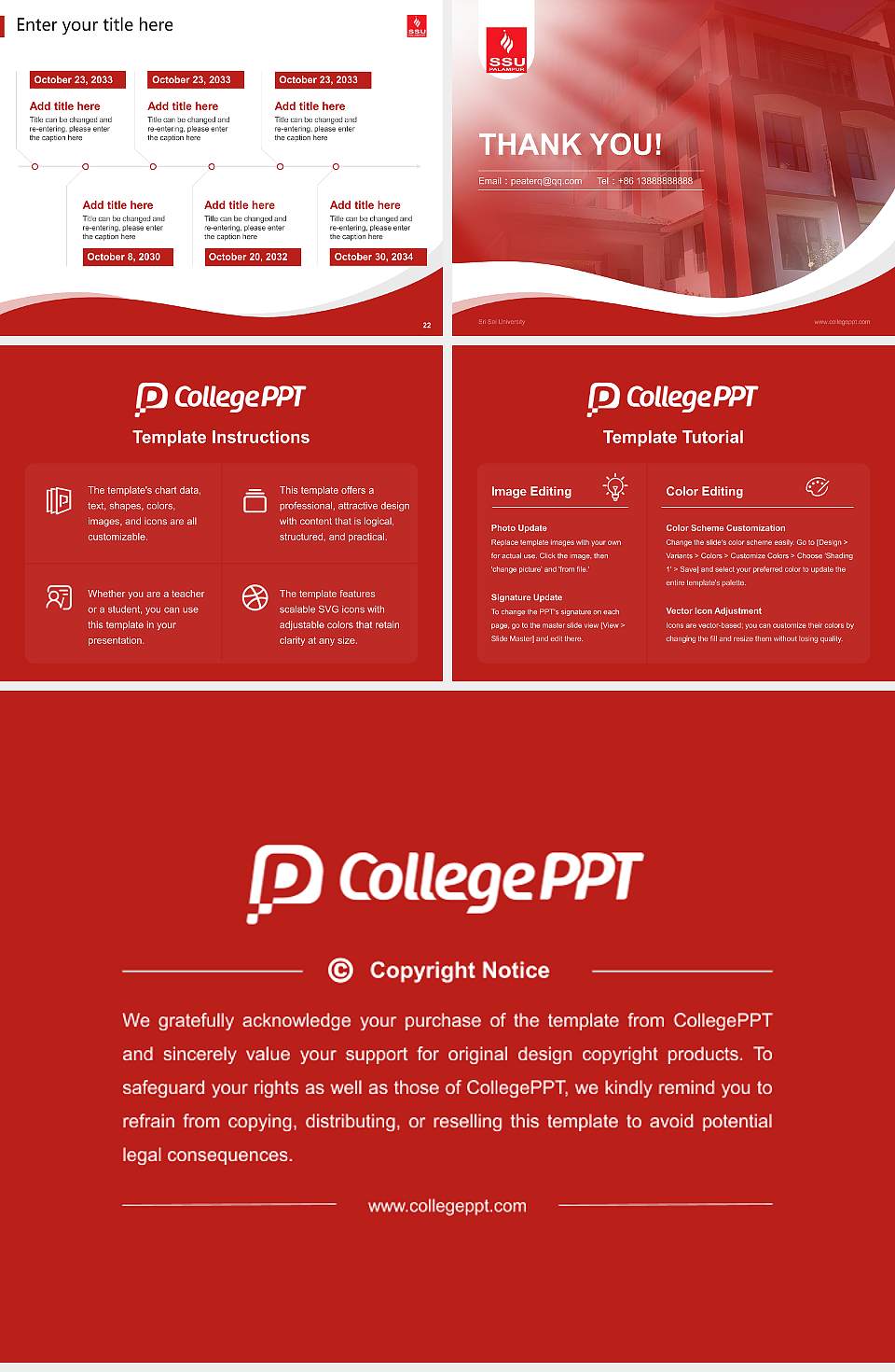 Sri Sai University Lecture Sharing and Networking Event PPT Template4:3 ratio PPT effect preview image4