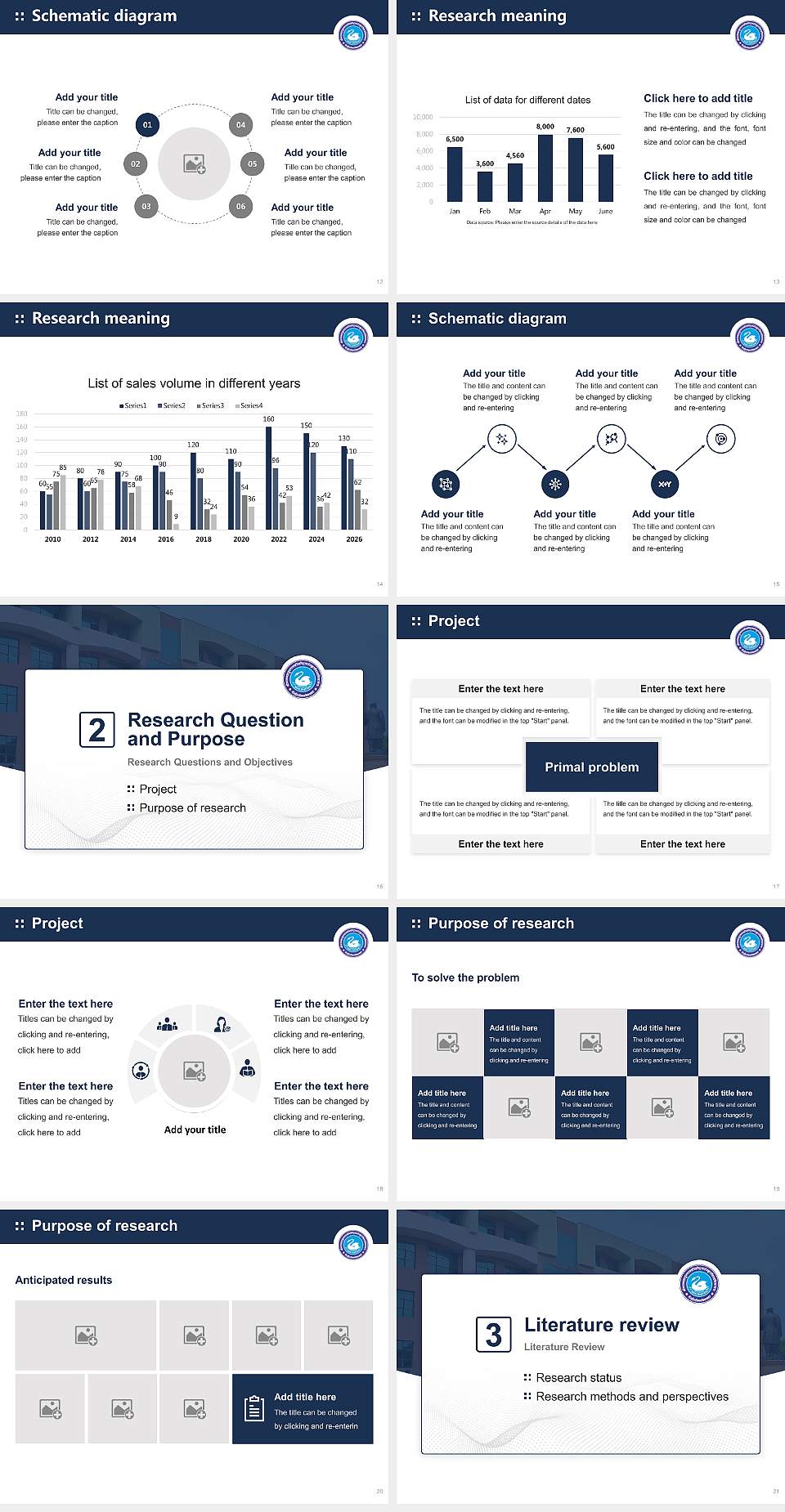 Shri Lal Bahadur Shastri National Sanskrit University Graduation Thesis Defense PPT Template4:3 ratio PPT effect preview image3