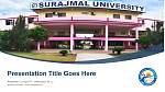 苏拉杰马尔大学课程PPT模板