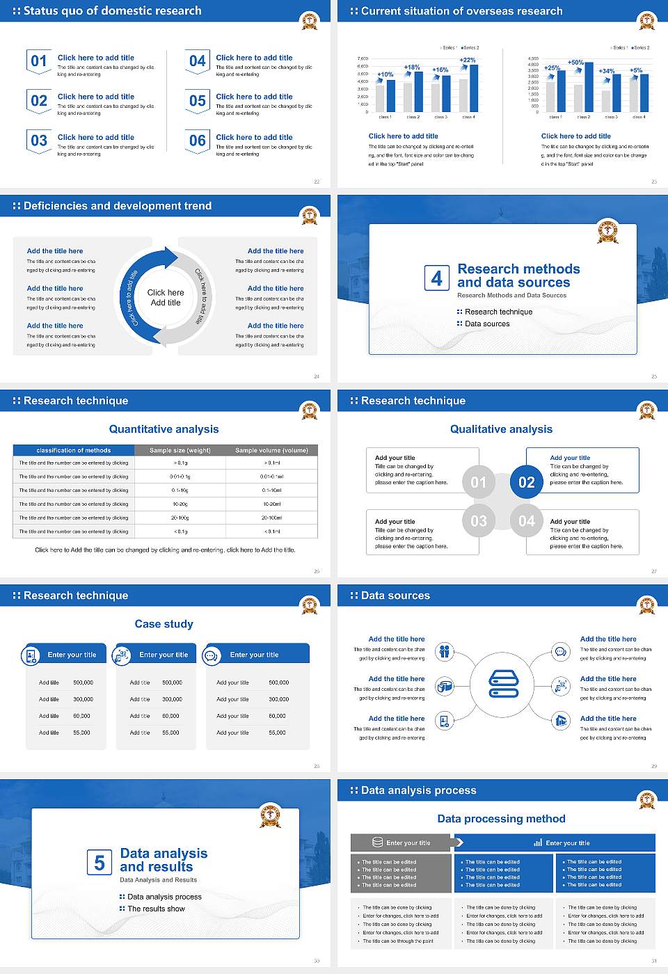 Sri Devaraj Urs Academy of Higher Education and Research Graduation Thesis Defense PPT Template16:9 ratio PPT effect preview image4