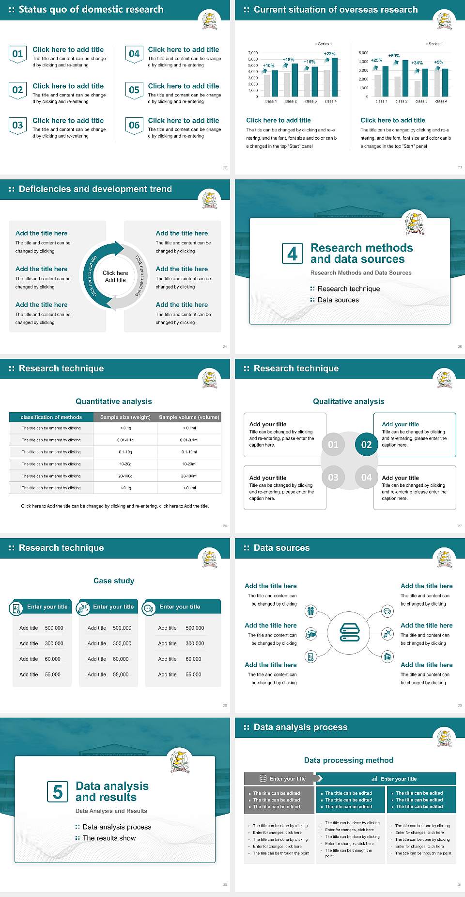 St. Joseph University Graduation Thesis Defense PPT Template4:3 ratio PPT effect preview image4