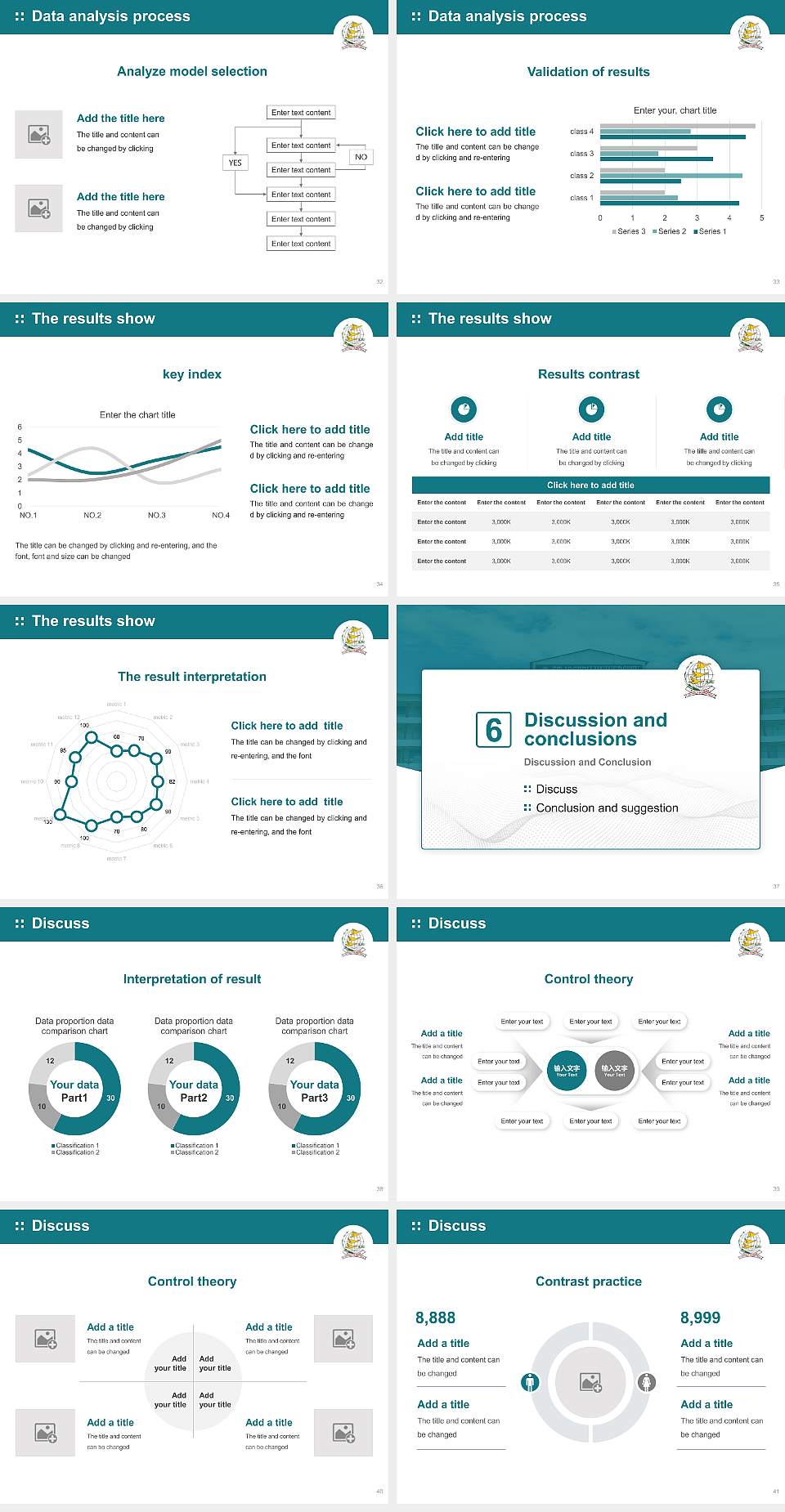 St. Joseph University Graduation Thesis Defense PPT Template4:3 ratio PPT effect preview image5