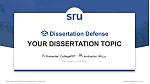 SR University Pertahanan Tesis Templat PPT