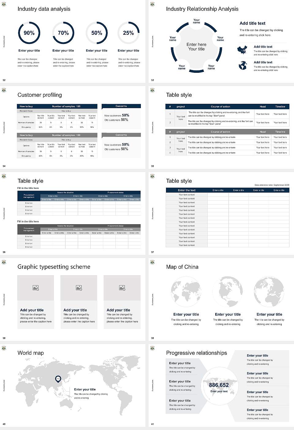 St. Joseph ‘s University Competition/Entrepreneurship Contest PPT Template16:9 ratio PPT effect preview image5