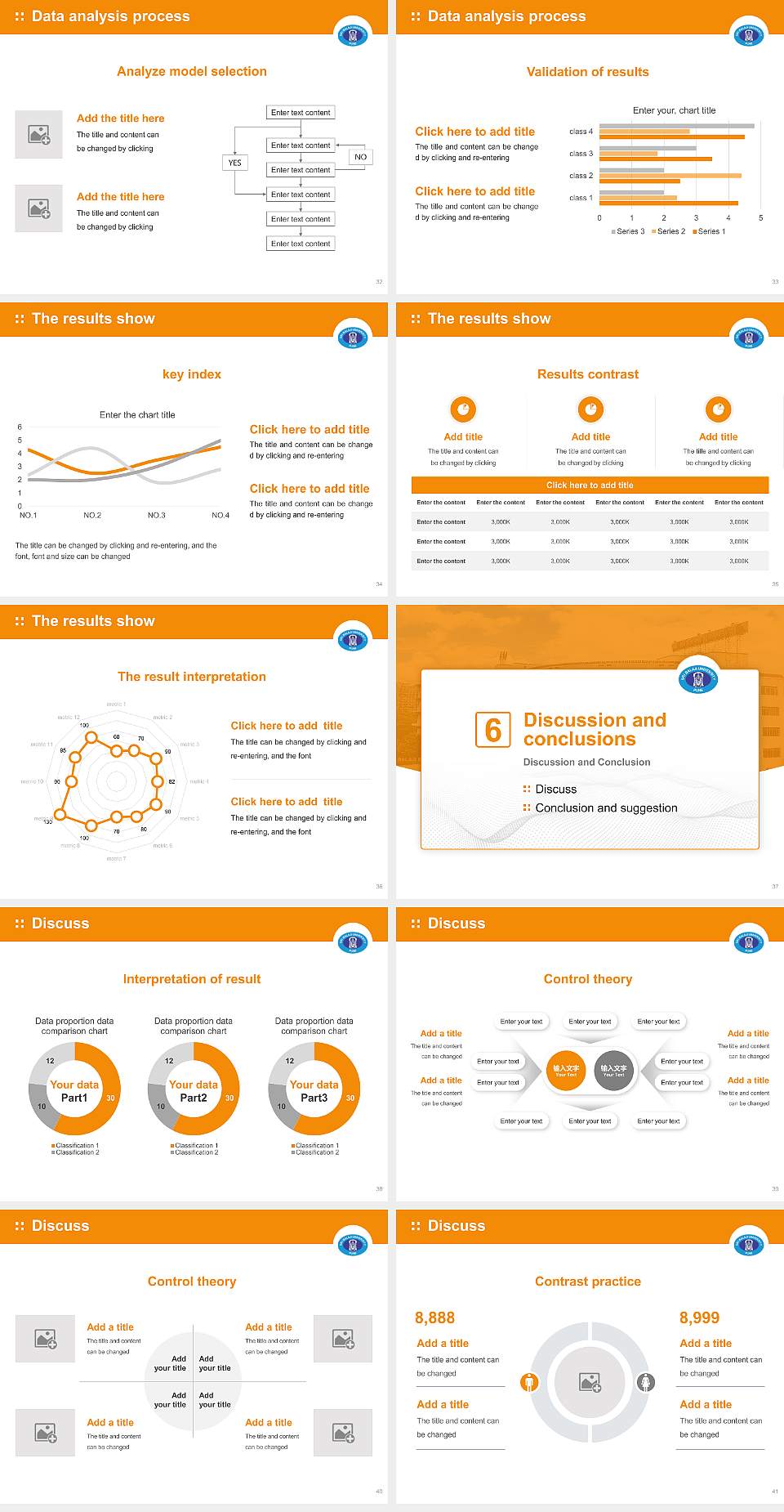 Sri Balaji University Graduation Thesis Defense PPT Template4:3 ratio PPT effect preview image5