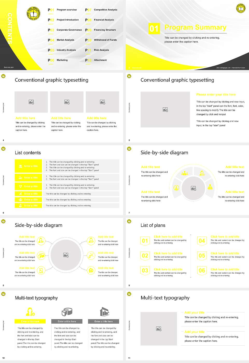 Sidho-Kanho-Birsha University Competition/Entrepreneurship Contest PPT Template16:9 ratio PPT effect preview image2