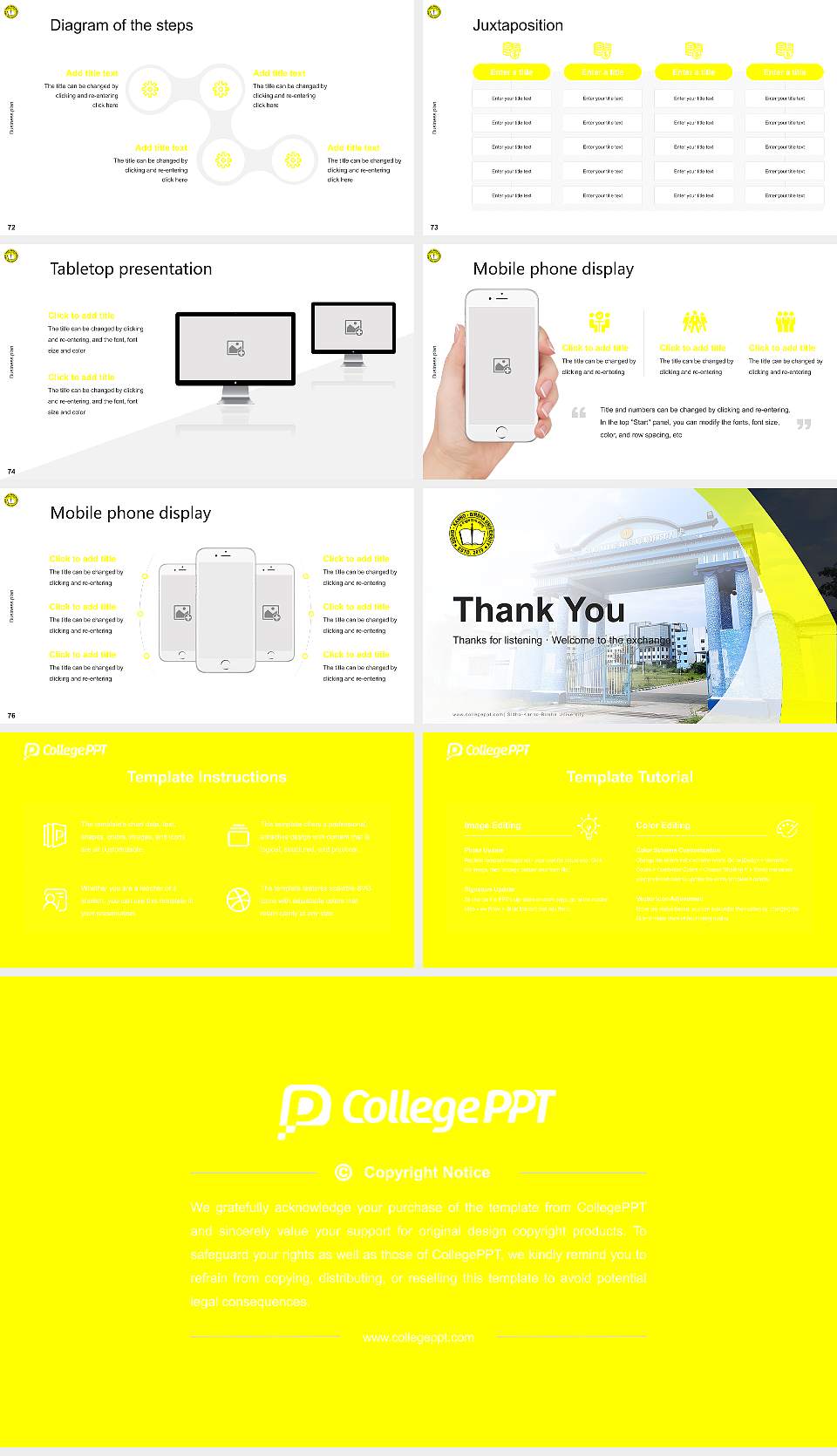 Sidho-Kanho-Birsha University Competition/Entrepreneurship Contest PPT Template16:9 ratio PPT effect preview image9