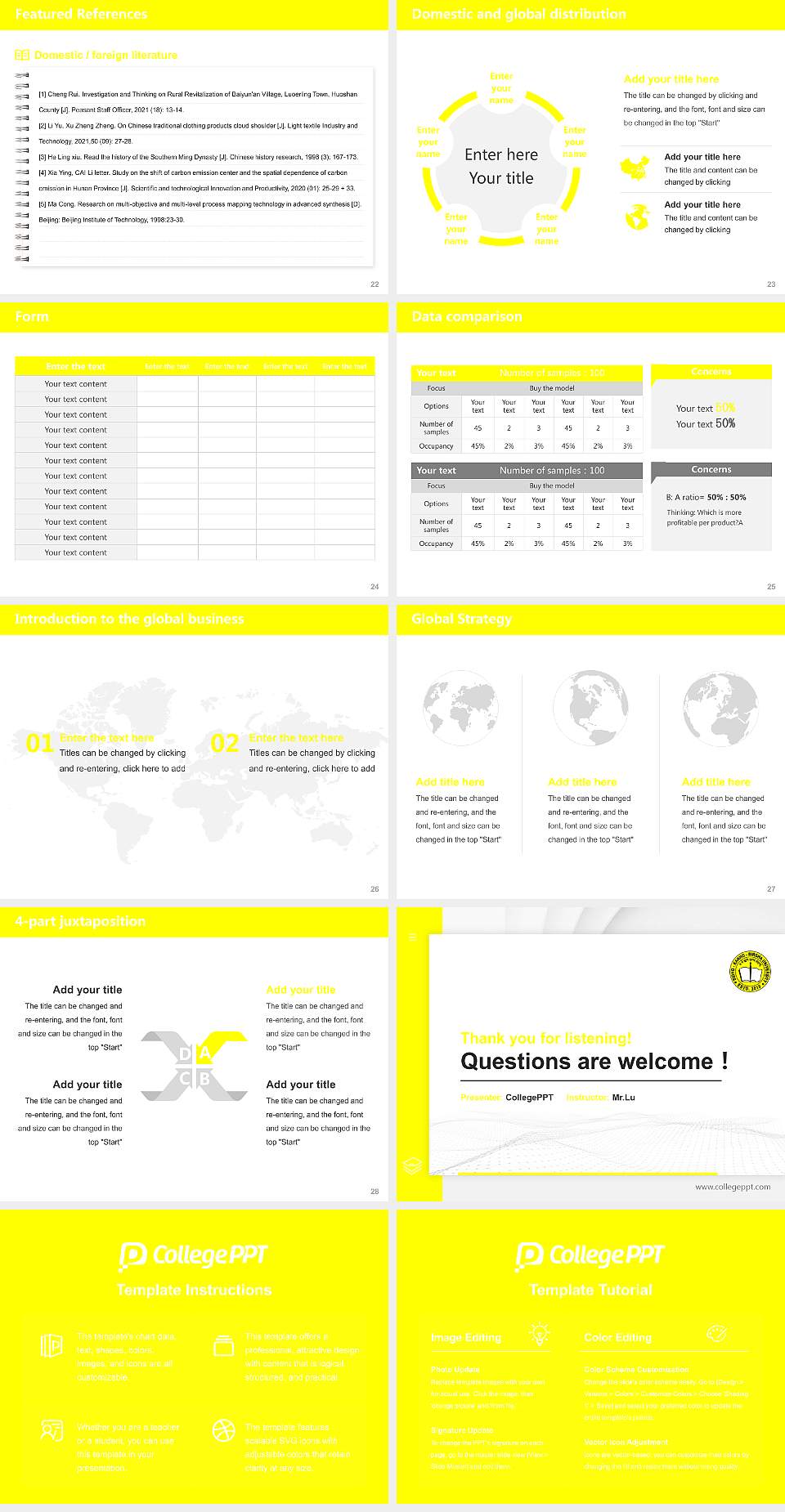 Sidho-Kanho-Birsha University Thesis Proposal/Graduation Defense PPT Template4:3 ratio PPT effect preview image4