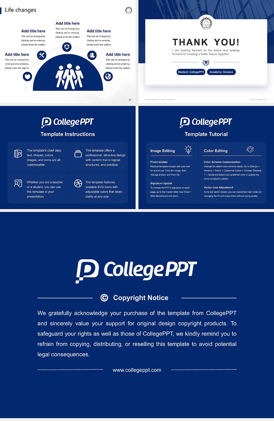 Sreenarayanaguru Open University National Scholarship Defense PPT Template4:3 ratio PPT effect preview image4