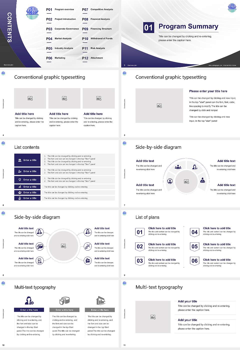 Sir Padampat Singhania University Competition/Entrepreneurship Contest PPT Template16:9 ratio PPT effect preview image2