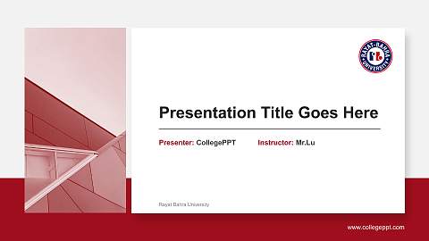 Rayat Bahra University General PPT Template