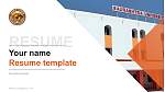 Saurashtra University Resume PPT Template
