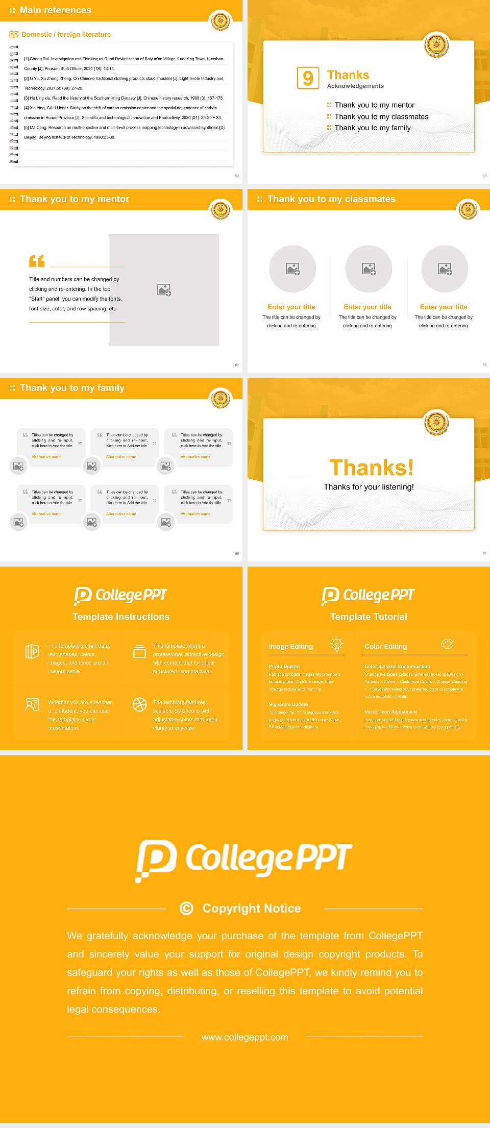 Sant Gadge Baba Amravati University Graduation Thesis Defense PPT Template4:3 ratio PPT effect preview image7