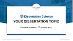 Shiv Nadar University Graduation Thesis Defense PPT Template
