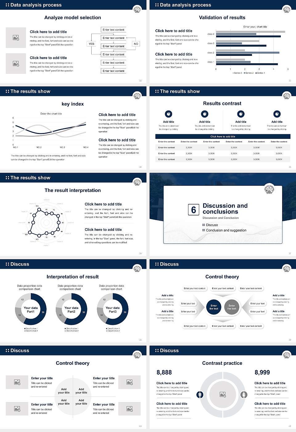 Sambalpur University Graduation Thesis Defense PPT Template16:9 ratio PPT effect preview image5