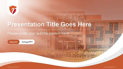Rishihood University Lecture Sharing and Networking Event PPT Template