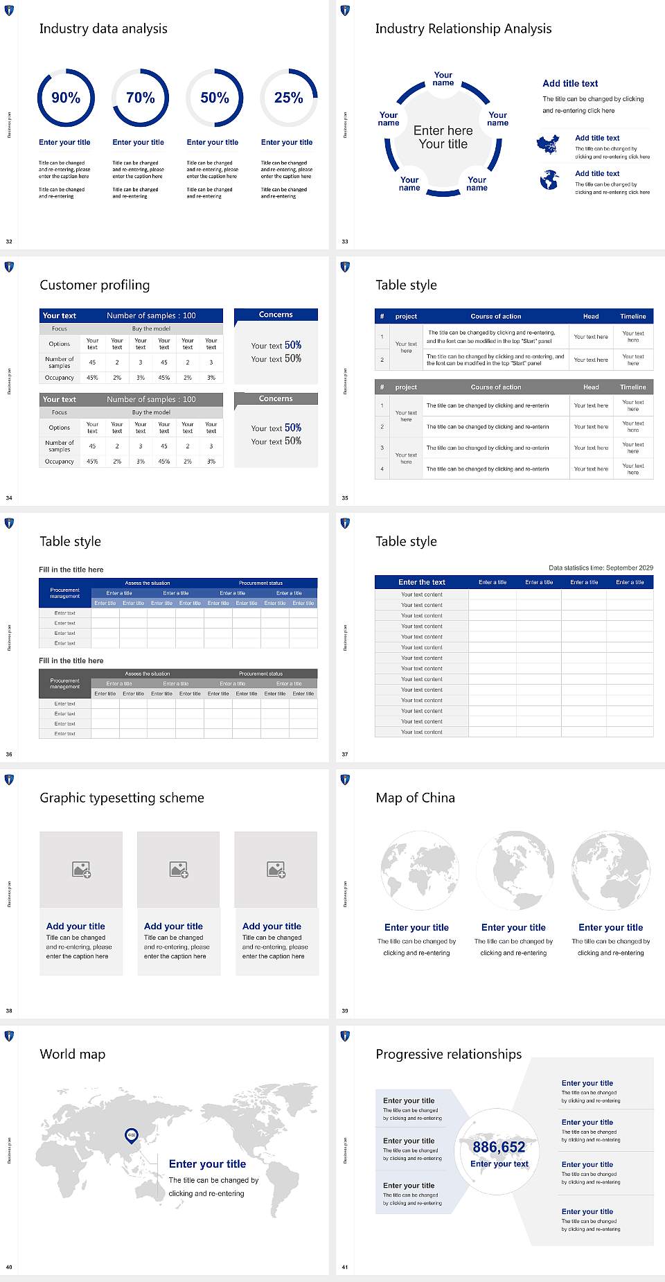 SAM Global University Competition/Entrepreneurship Contest PPT Template4:3 ratio PPT effect preview image5