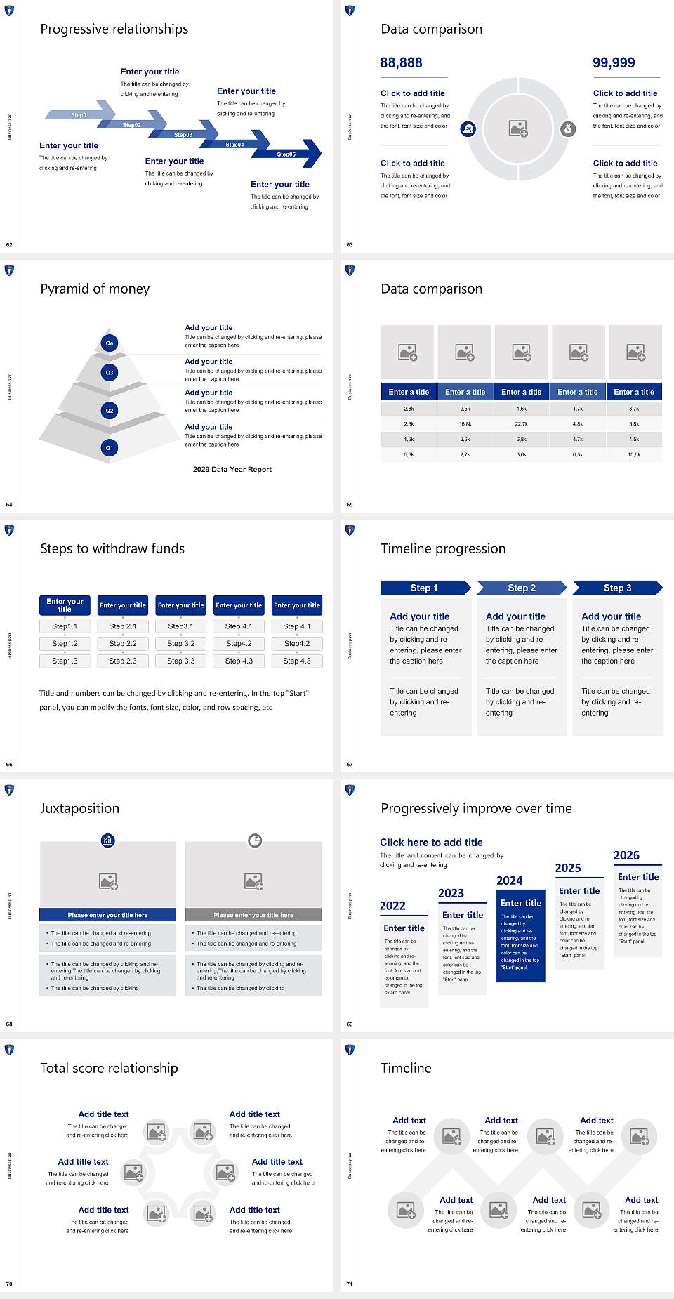 SAM Global University Competition/Entrepreneurship Contest PPT Template4:3 ratio PPT effect preview image8