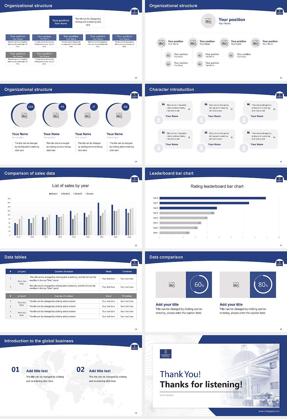 Sanskriti University Academic Presentation/Research Findings Report PPT Template16:9 ratio PPT effect preview image4